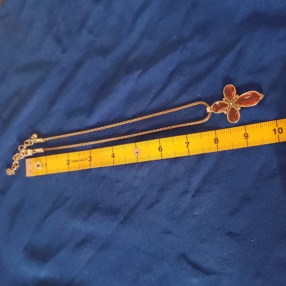 Rare retired Brighton pink La Vie silver cross necklace - Picture 7 of 7